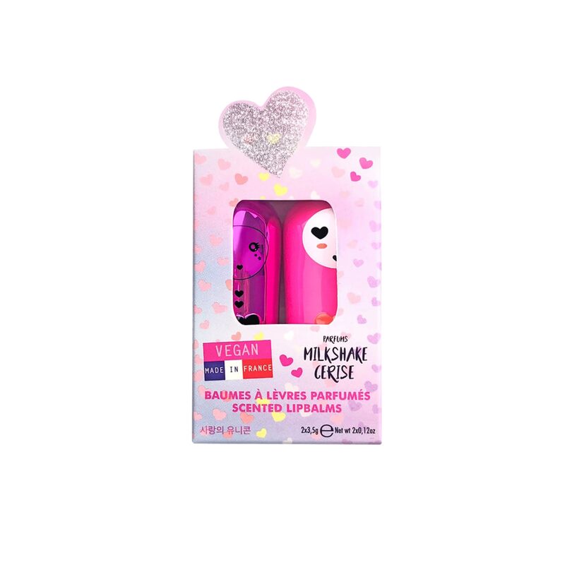 Coffret cosmétique CŒUR COUTURE MILSHAKE /CERISE