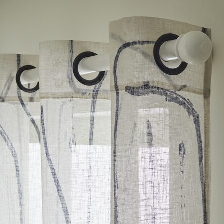 Voilage BARLETTA coloris lin 140 x 240 cm