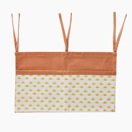 Rangement mural RANGEMENT LIT CHEMIN DES DUNES terracotta / blanc / jaune