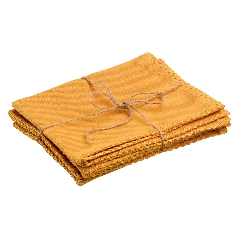 Set de table DELIA coloris jaune safran