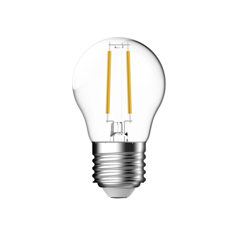Ampoule MINI LED  40W E27 LUMIÈRE CHAUDE coloris blanche 7,5 x 4,5 cm