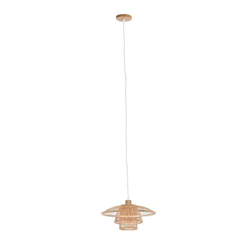 Suspension MYRIADE coloris bois 17 x 40 cm