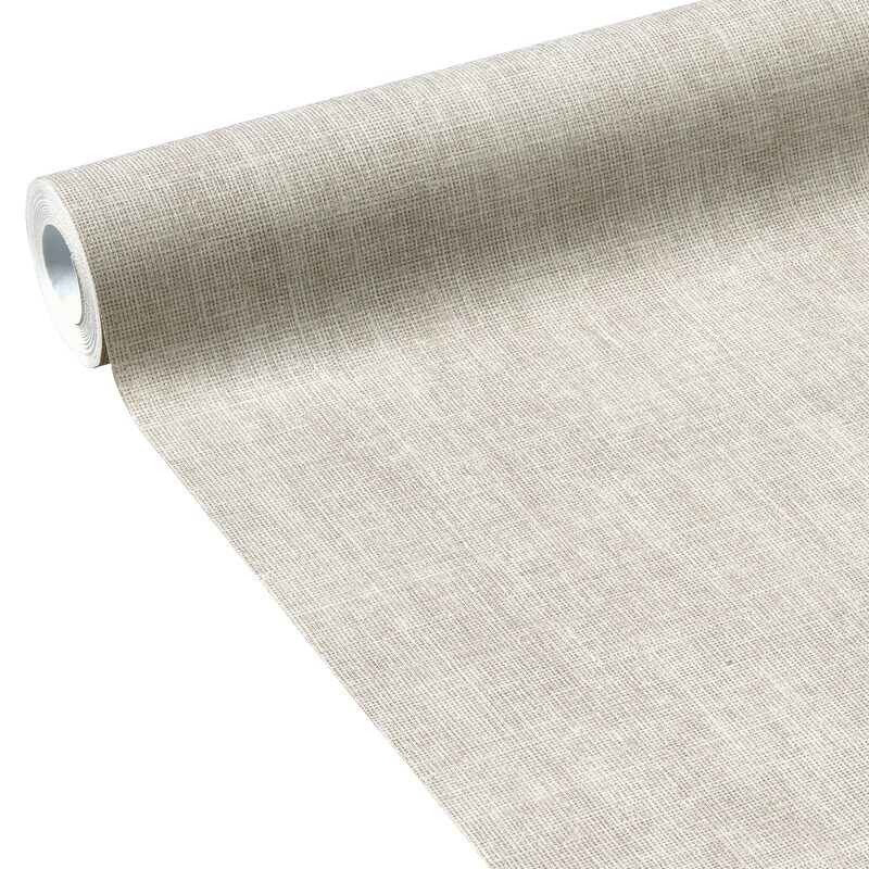 Papier peint intissé CLEO coloris gris perle