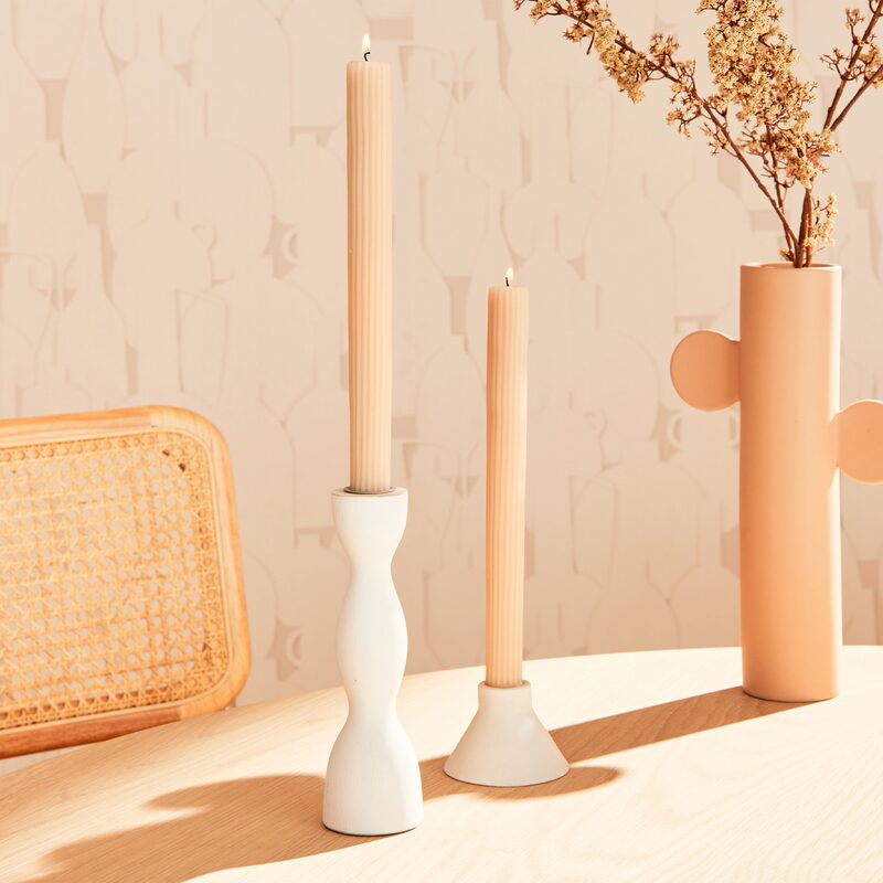 Bougie EMPIR coloris beige