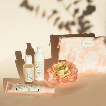 Coffret cosmétique TROUSSE SOIN VISAGE PIVOINE pivoine