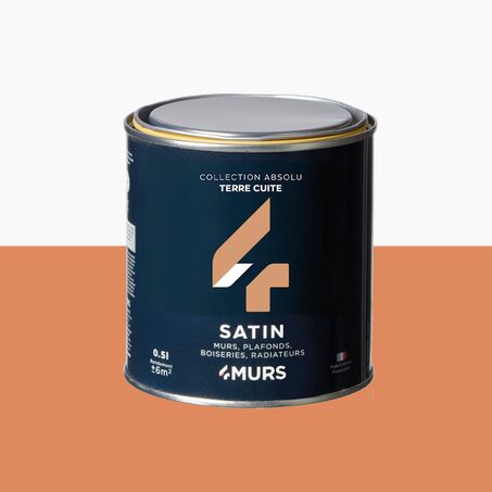 Absolu Peinture Peinture terre cuite Mat 0,5 L