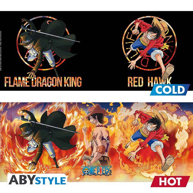 Mug LUFFY & SABO coloris noir