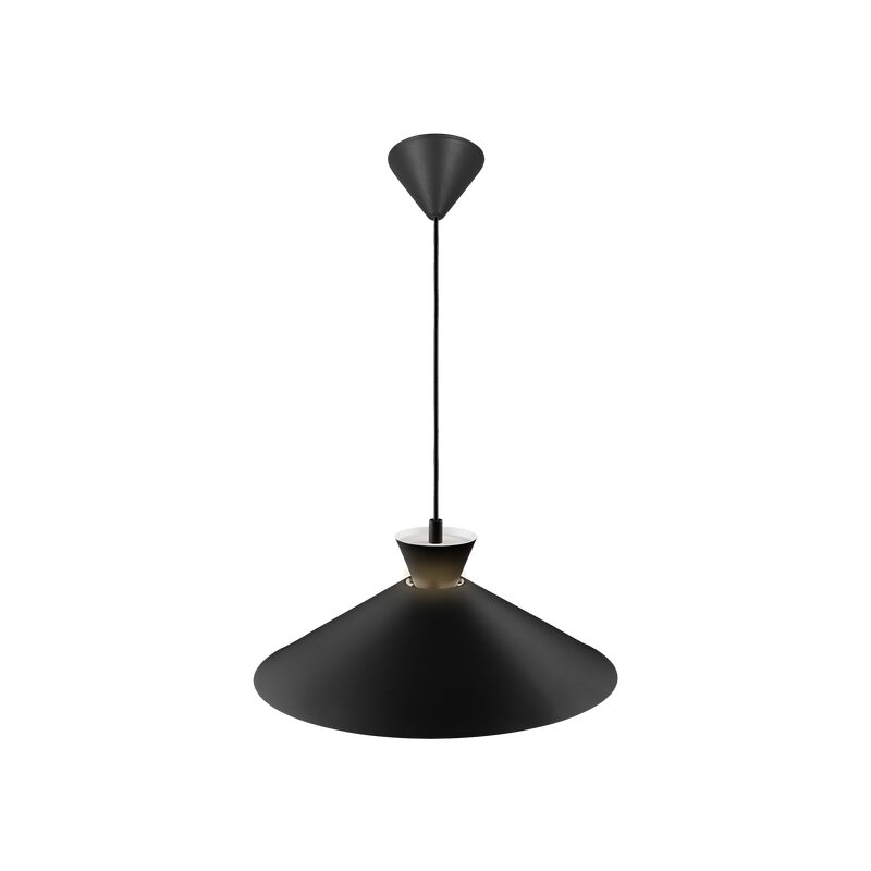 Suspension DIAL coloris noir 17,5 x 45 cm