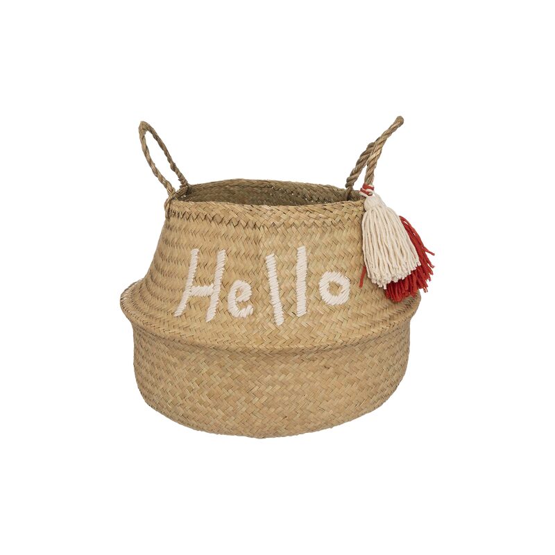 Panier HELLO coloris beige