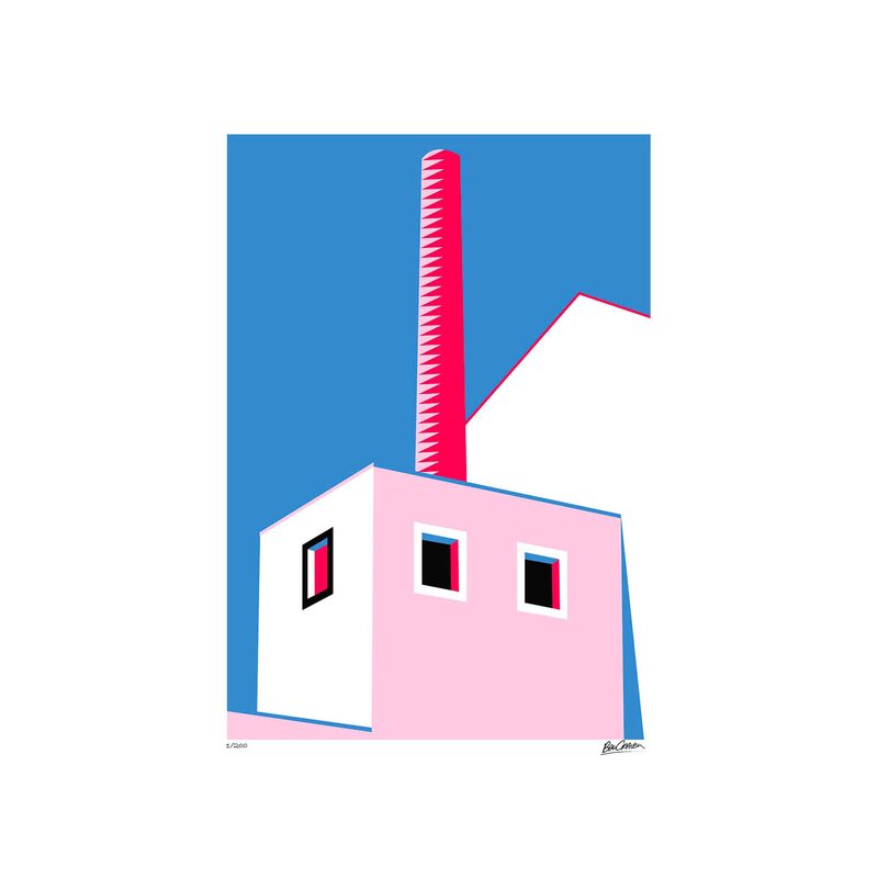 Sergeant Paper Affiche LISBON A3 30 x 42 cm