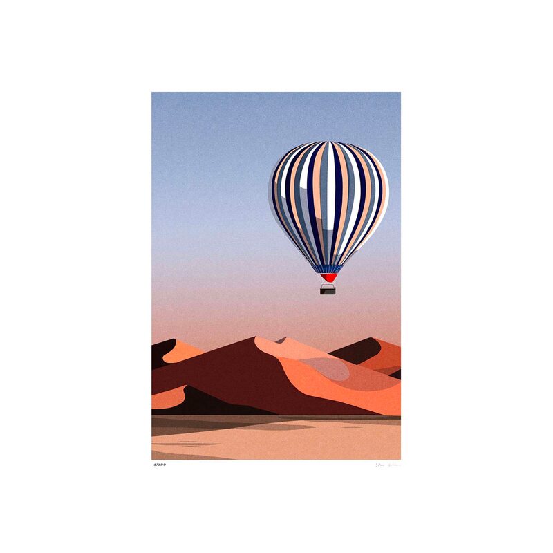 Sergeant Paper Affiche SAHARA A3 30 x 42 cm