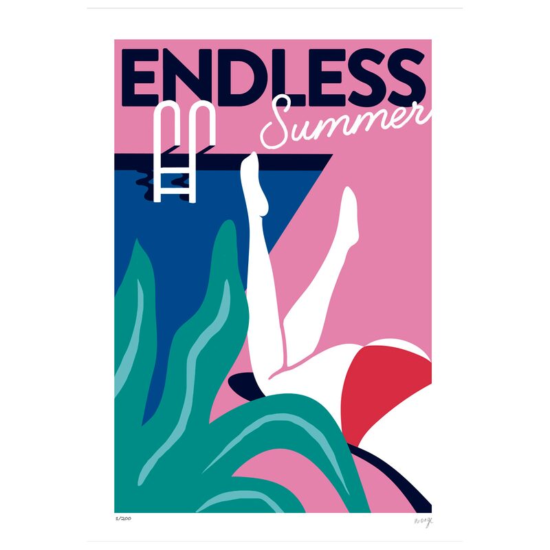Sergeant Paper Affiche ENDLESS SUMMER 50 x 70 cm