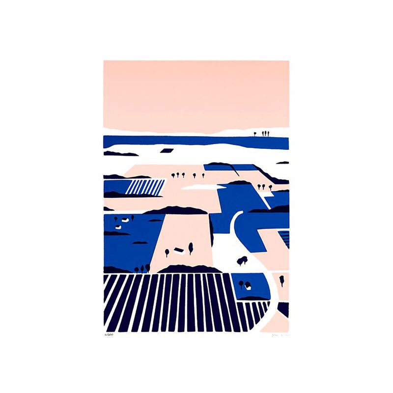 Sergeant Paper Affiche AILLEURS 6 A3 30 x 42 cm