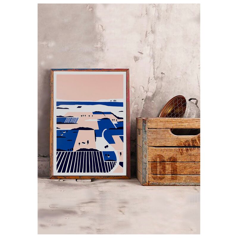 Sergeant Paper Affiche AILLEURS 6 A3 30 x 42 cm