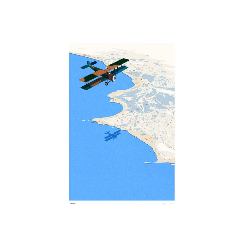 Sergeant Paper Affiche L'AEROPOSTALE, CASABLANCA A3 30 x 42 cm