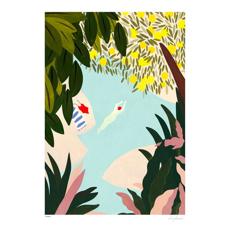 Sergeant Paper Affiche TOSCANE 50 x 70 cm