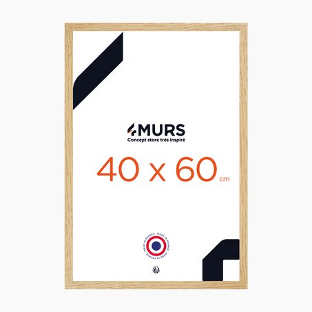 4MURS Cadre photo CHÊNE 40 x 60 cm