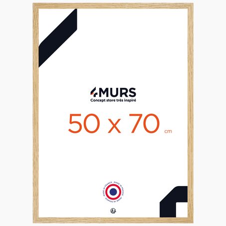 4MURS Cadre photo CHÊNE 50 x 70 cm