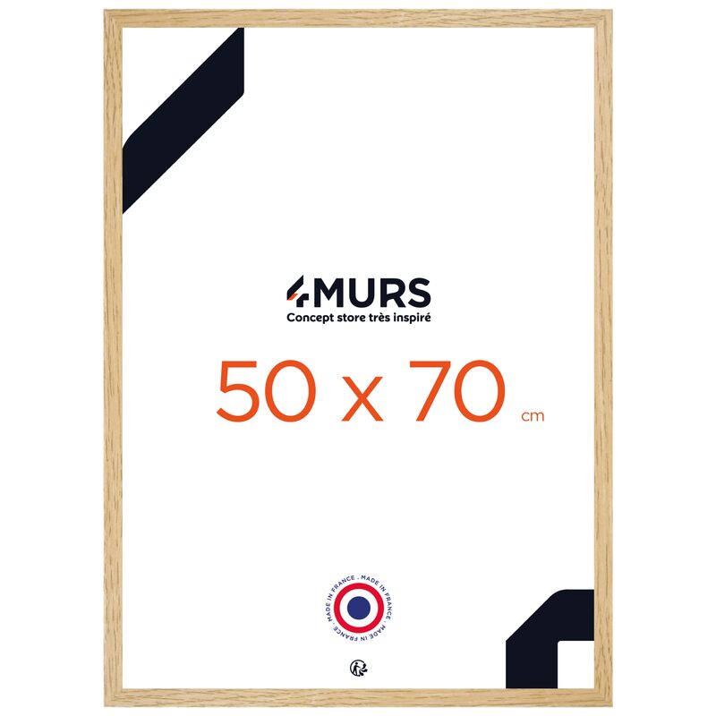 Cadre photo CHÊNE 50 x 70 cm