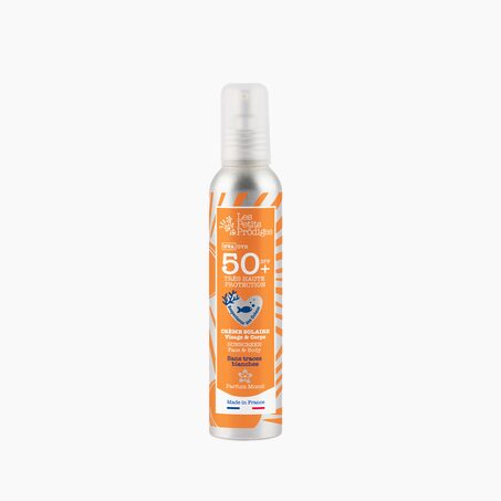 LES PETITS PRÖDIGES Soin corps CRÈME SOLAIRE SPF50+ MONOI diamètre 4,4 cm