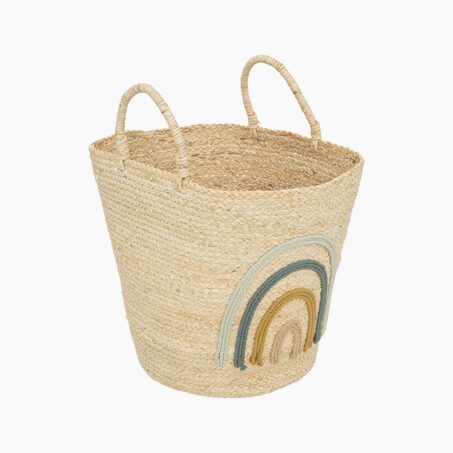 Panier de rangement Costa blanc x4 - Petits accessoires Pas Cher