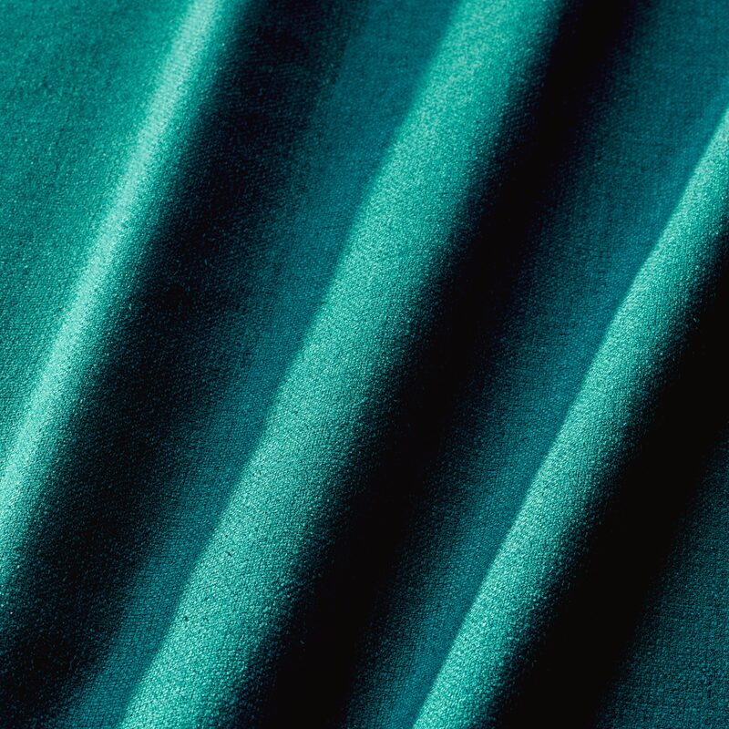 Tissu VENUSA coloris bleu paon