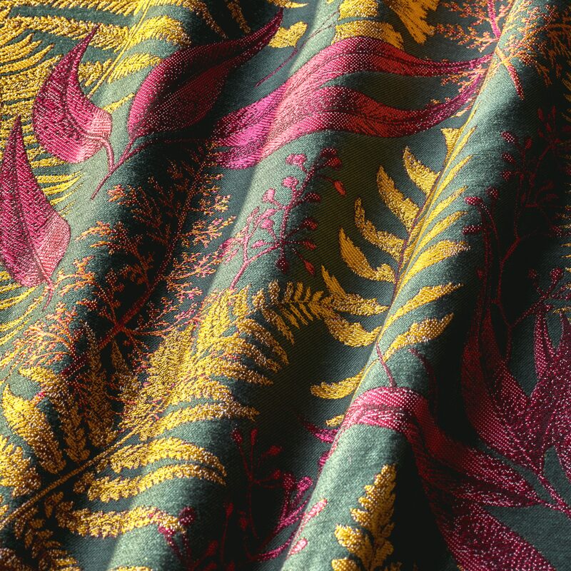 Tissu GRAMY coloris vert