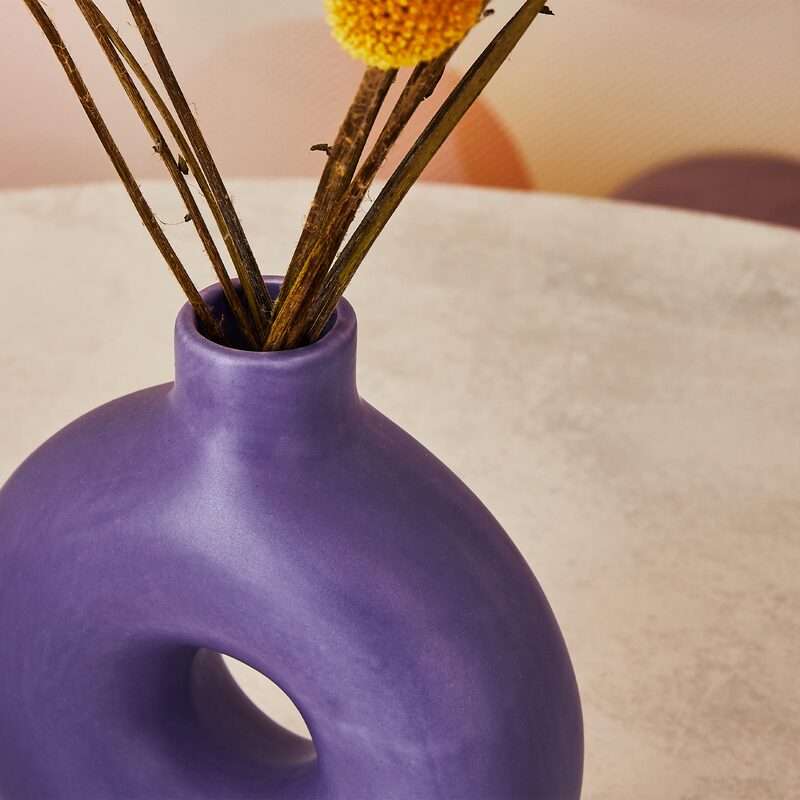 Vase VARIG coloris violet