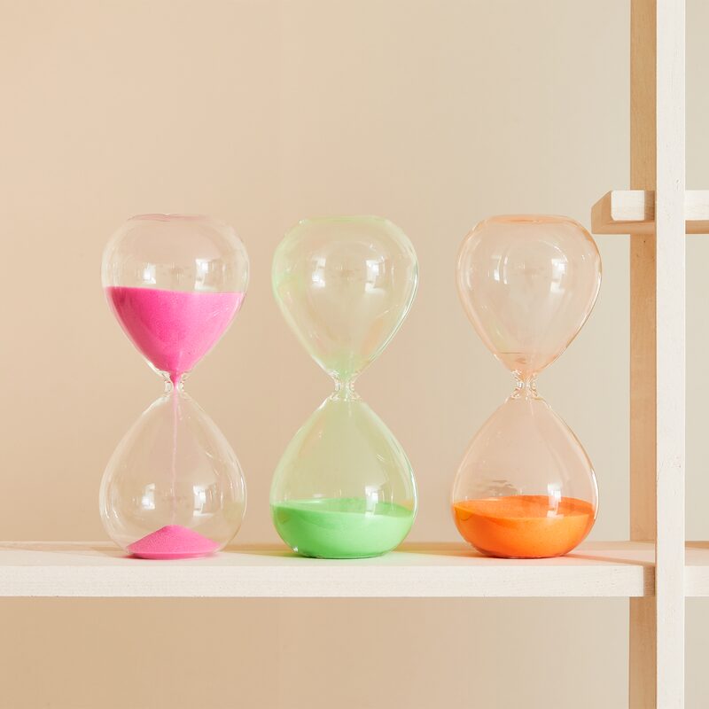 Sablier TIMY coloris multicolore