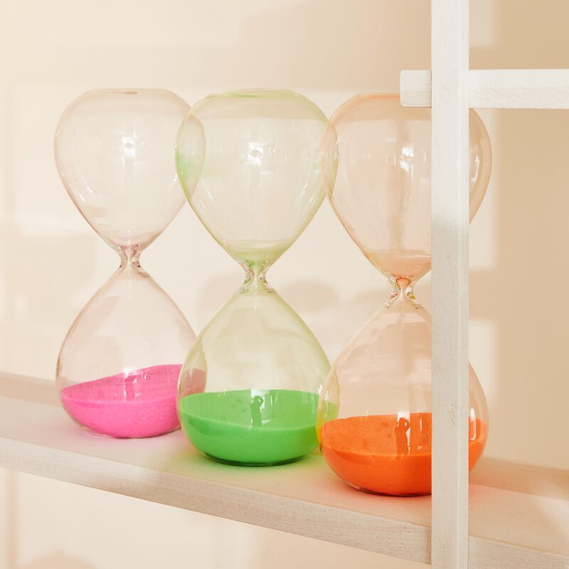Sablier TIMY coloris multicolore