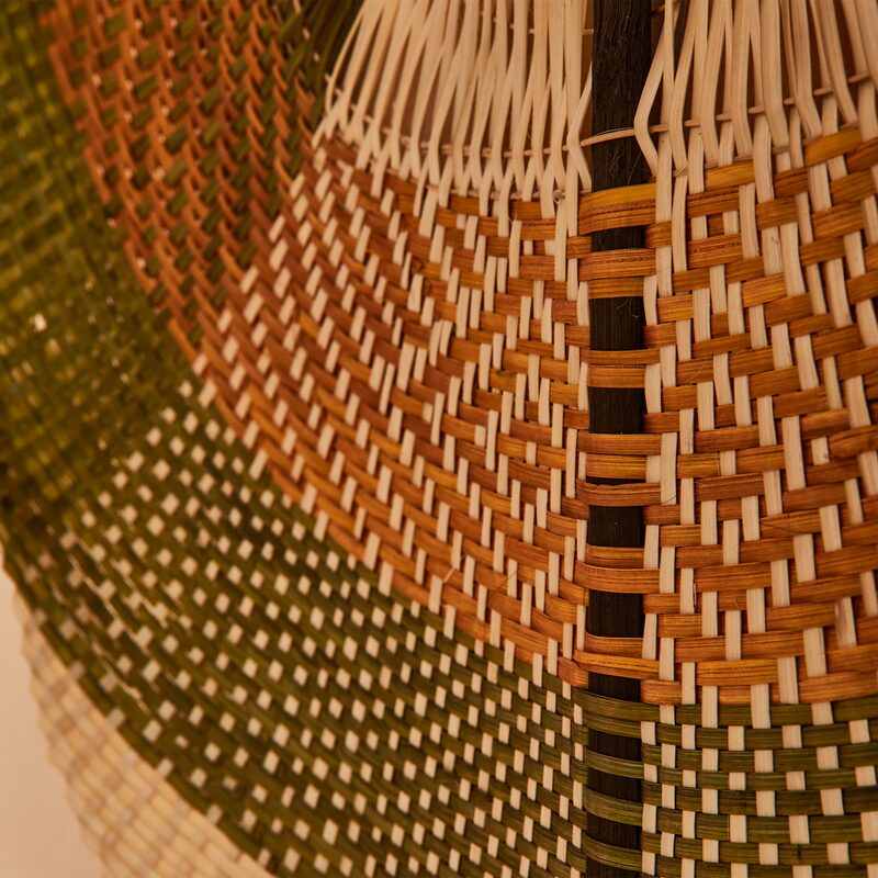 Déco murale FORESTA coloris Orange, beige, vert