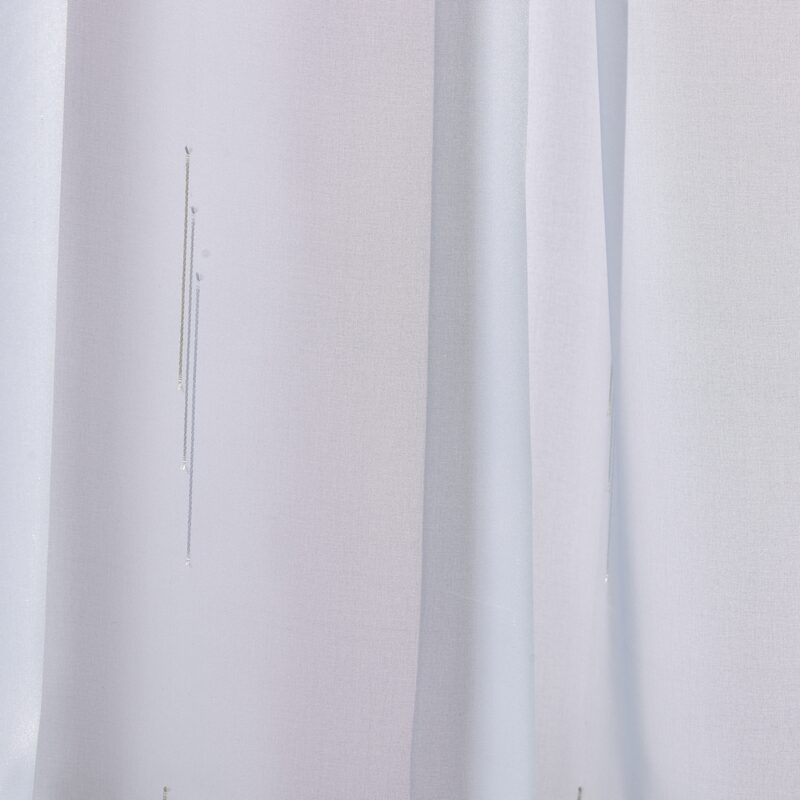 Tissu INESA coloris blanc