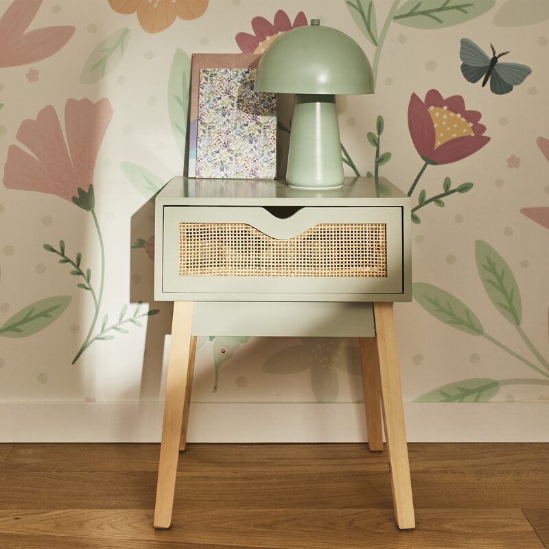 Meuble enfant EZRA coloris vert