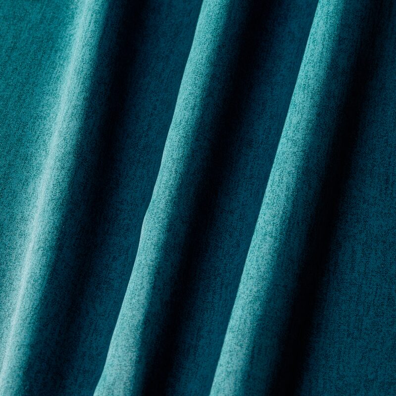 Tissu LIBER coloris bleu pétrole
