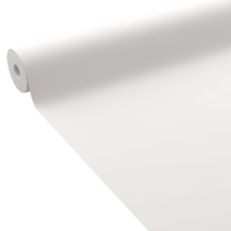 Papier peint intissé OPAL coloris blanc coton