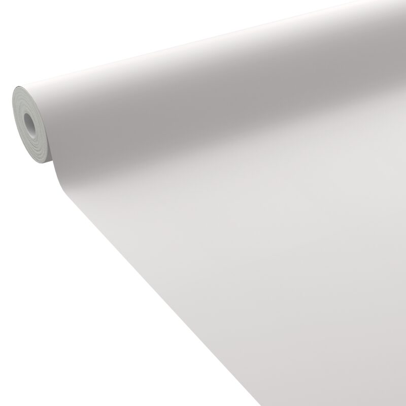 Papier peint intissé OPAL coloris blanc coton