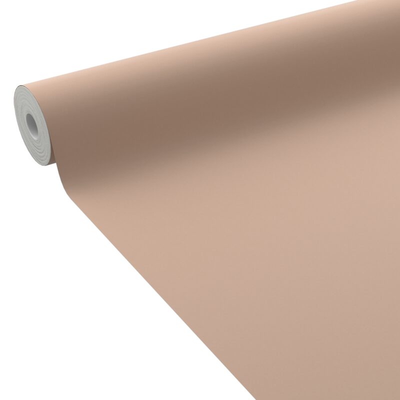 Papier peint intissé OPAL coloris rose poudré