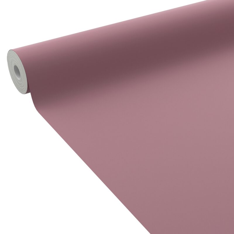 Papier peint intissé OPAL coloris bois de rose