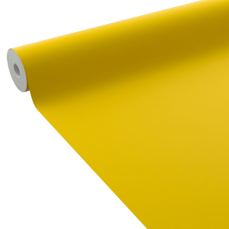 Papier peint intissé OPAL coloris jaune citron