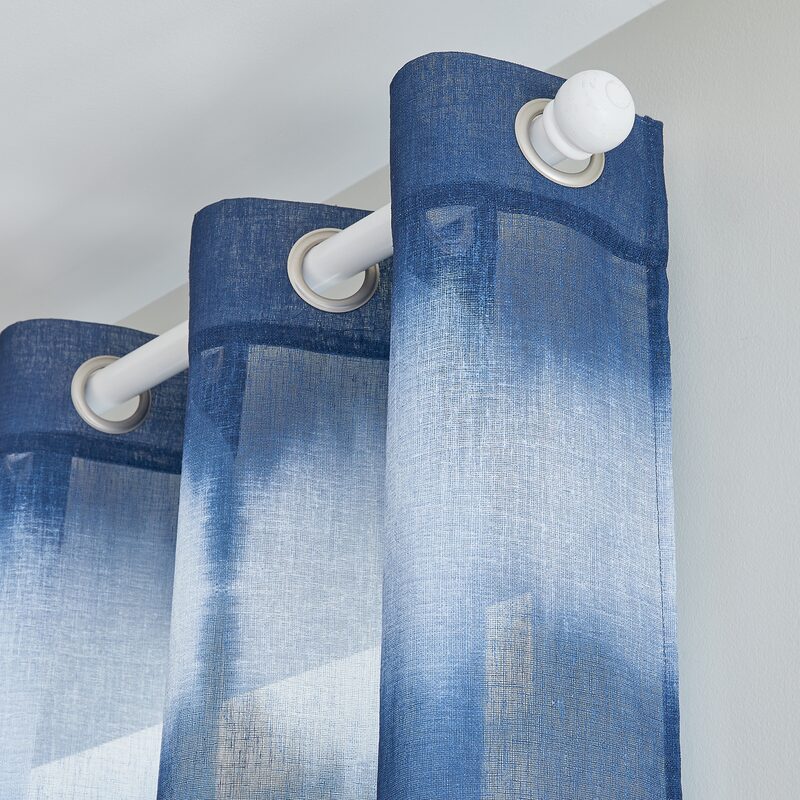 Voilage SYRA coloris indigo 140 x 240 cm
