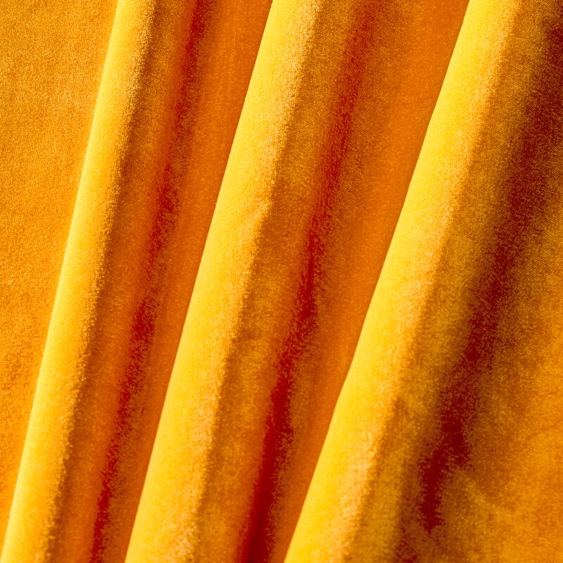 Tissu PALACE coloris jaune ocre
