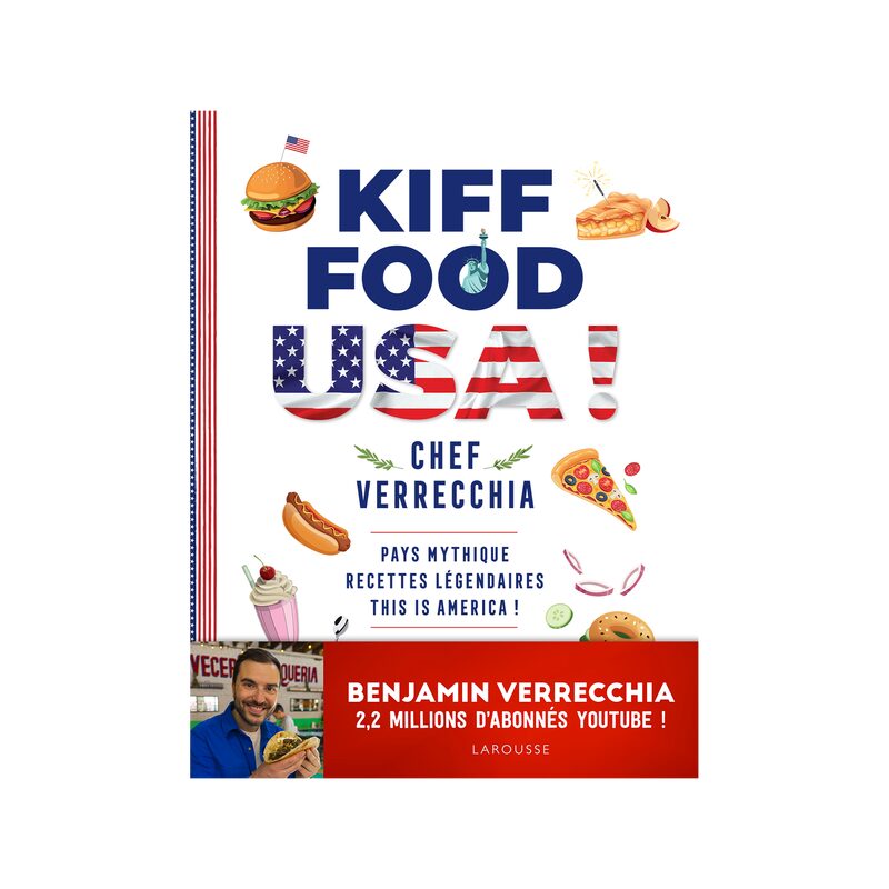 Livre culinaire KIFF FOOD 2 : USA