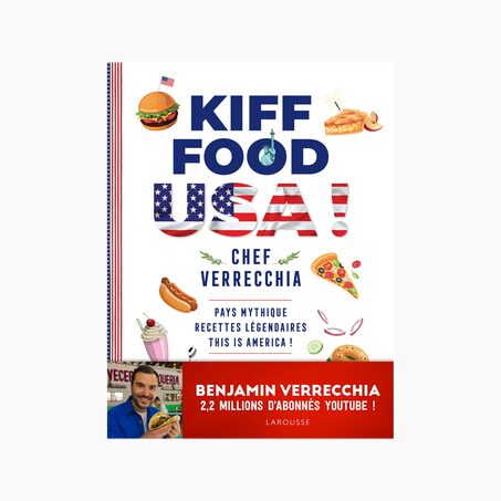 Larousse Pratique Livre KIFF FOOD 2 : USA