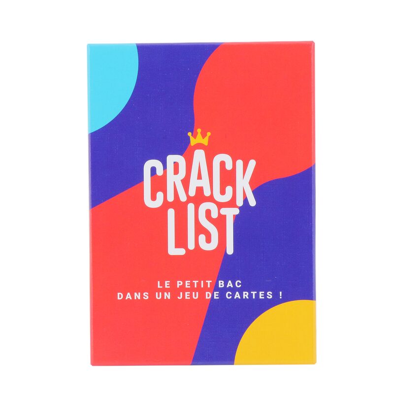 Jeu de société CRACK LIST