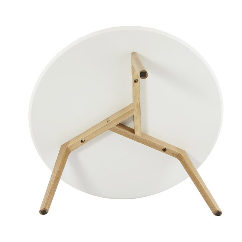 Table basse LETTY coloris blanc