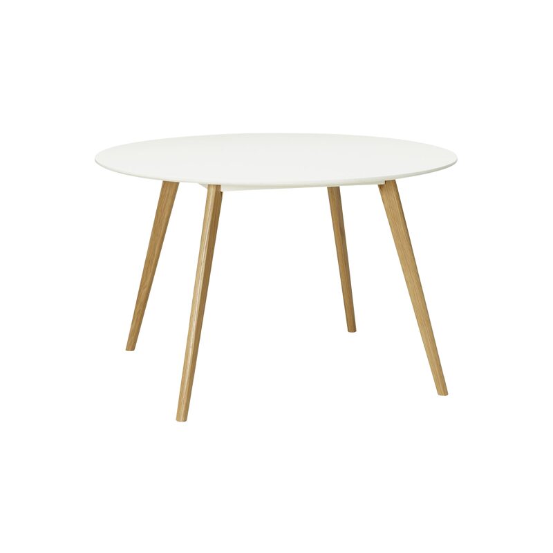 Table de salle à manger YAMA coloris blanc