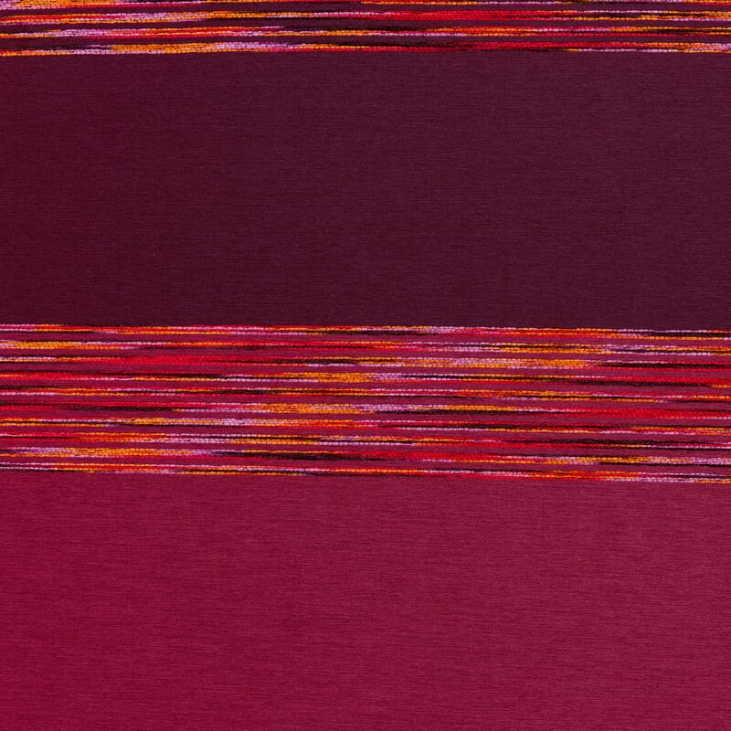 Tissu LINEA coloris prune