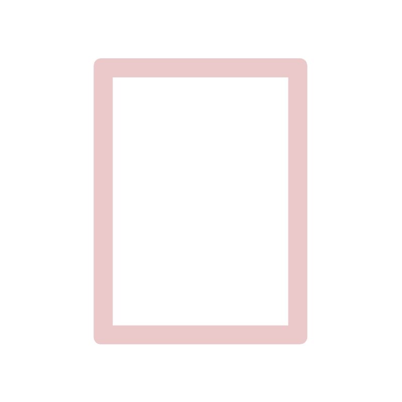 Cadre photo SLIMPYX 15 x 20 cm candy rose