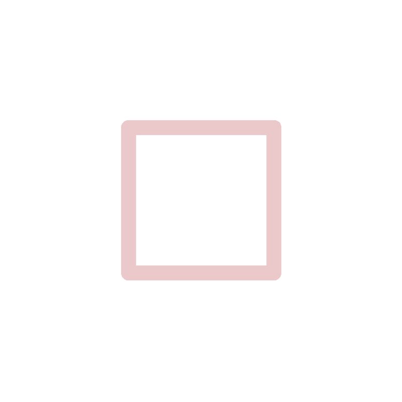 Cadre photo SLIMPYX 10 x 10 cm candy rose