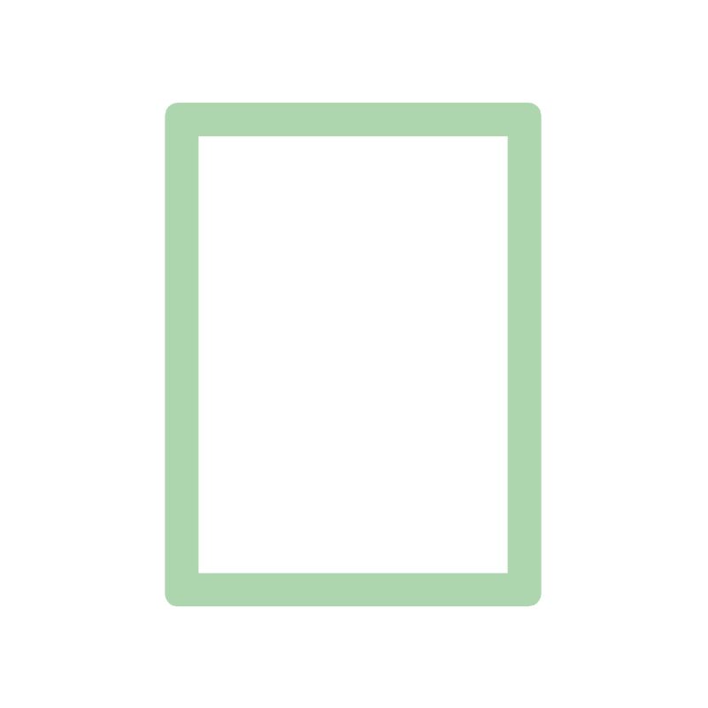 Cadre photo SLIMPYX 15 x 20 cm Park Green